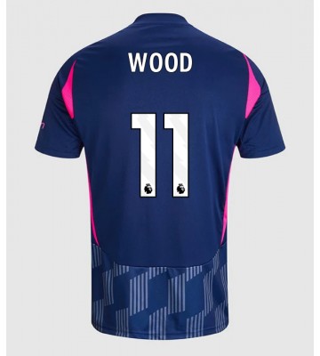 Nottingham Forest Chris Wood #11 Udebanetrøje 2024-25 Kort ærmer